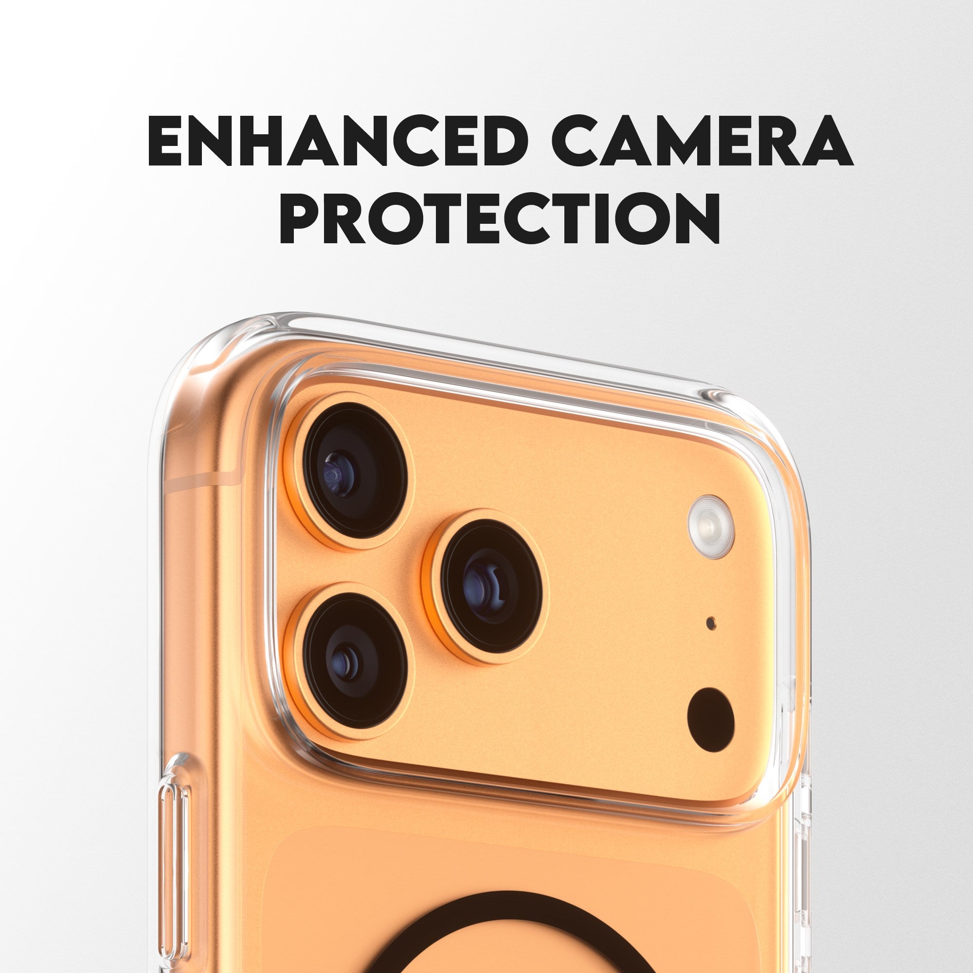 CARE by PanzerGlass® Flagship Case Transparent Urban Explorer m. Schwarz MagSafe iPhone 17 Pro Max
